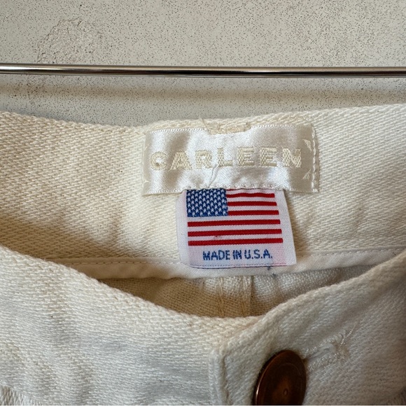 High Rise Cream Jeans - Picture 4 of 5